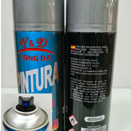 Pintura spray PLATA GRADO 