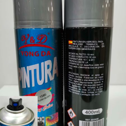 Pintura spray FLASH SILVER 