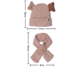 GORRO Y CUBRE  CUELLOS PARA BEBES